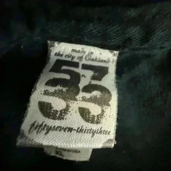 57-Thirty Three "Ambition 2"  Bansky T-Shirt in Black Unisex Size XL - Picture 2 of 10